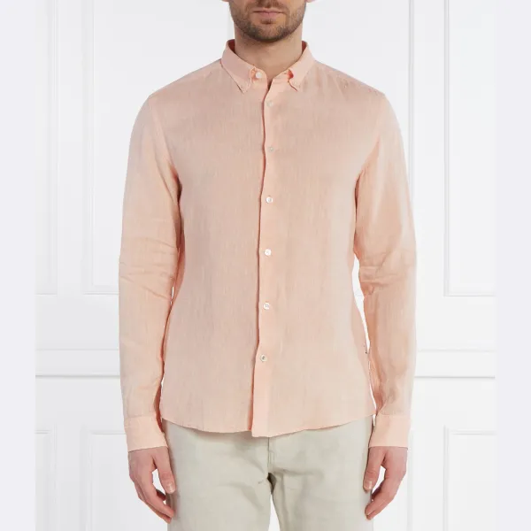 Льняная рубашка классического кроя S-liam Boss, бежевый
Льняная рубашка классического кроя S-liam Boss, бежевый