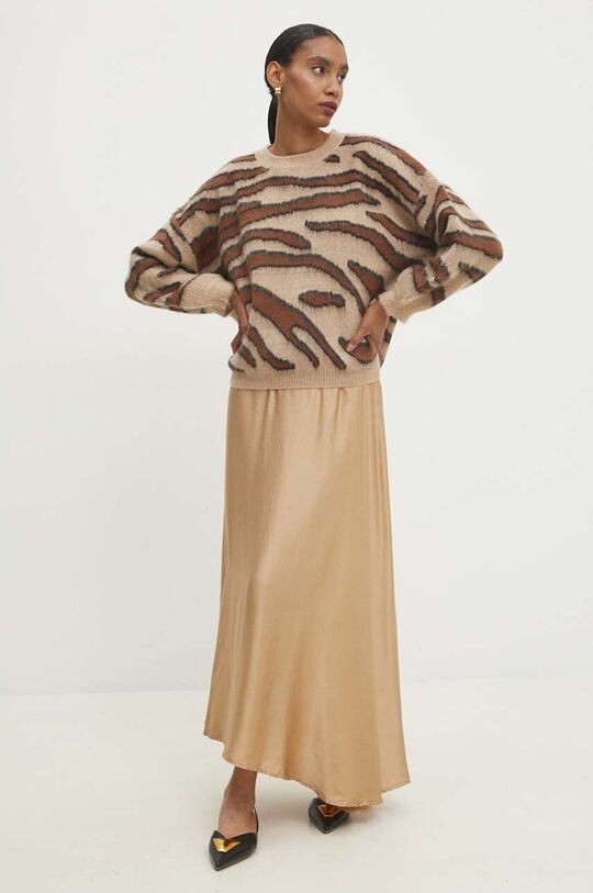 Шерстяной свитер Answear Lab, коричневый
Шерстяной свитер Answear Lab, коричневый