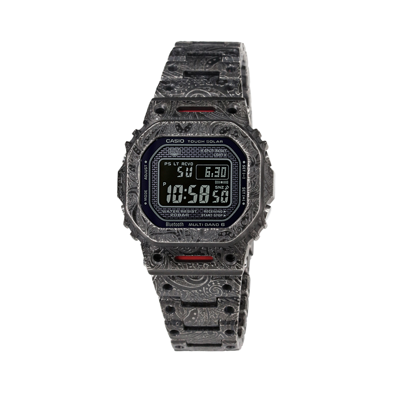 Часы Casio G-Shock Full Metal GMW-B5000 Series, арт. GMW-B5000GD-1A, темно-серый/узор «пейсли»
Часы Casio G-Shock Full Metal GMW-B5000 Series, арт. GMW-B5000GD-1A, темно-серый/узор «пейсли»