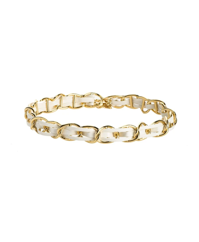 Цепной ремень Tilia Pinko, белый
Цепной ремень Tilia Pinko, белый