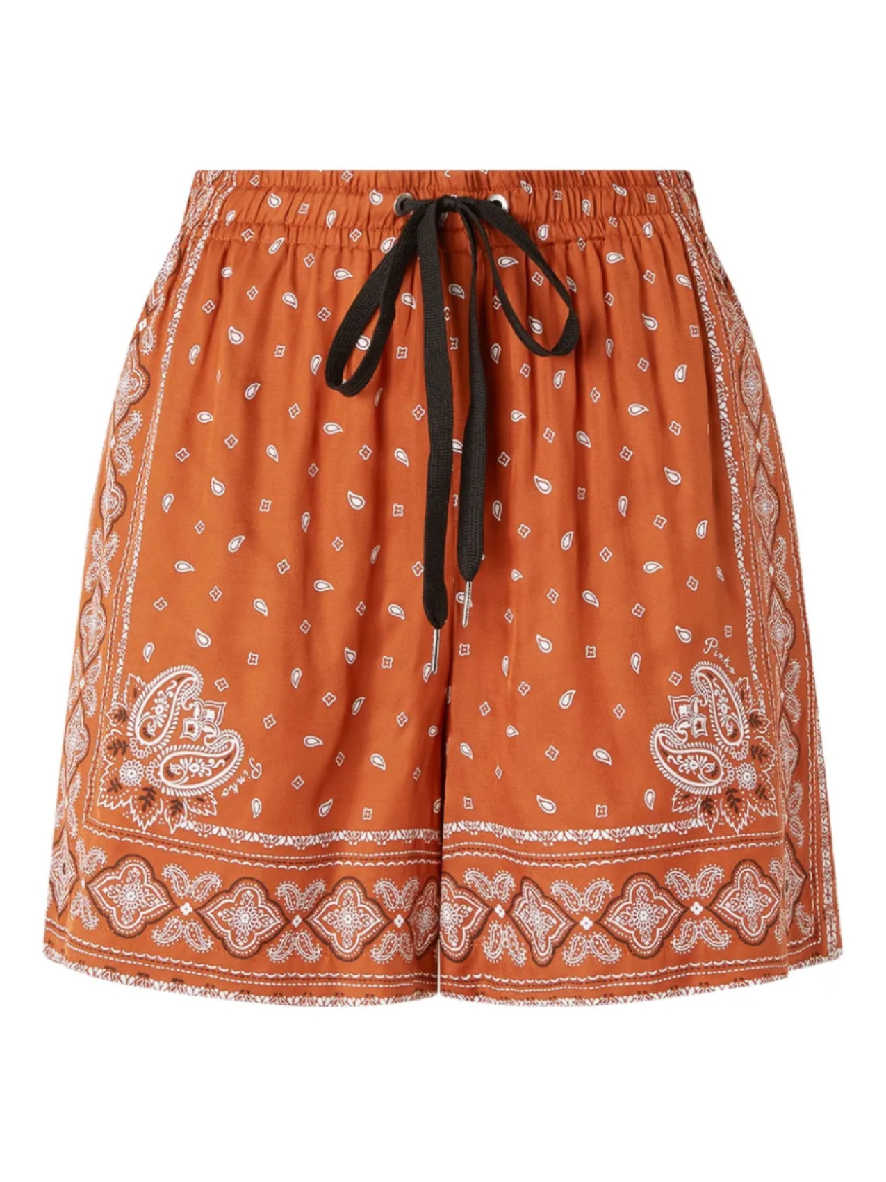 Шорты с принтом бандана PINKO, коричневый
Шорты с принтом бандана PINKO, коричневый