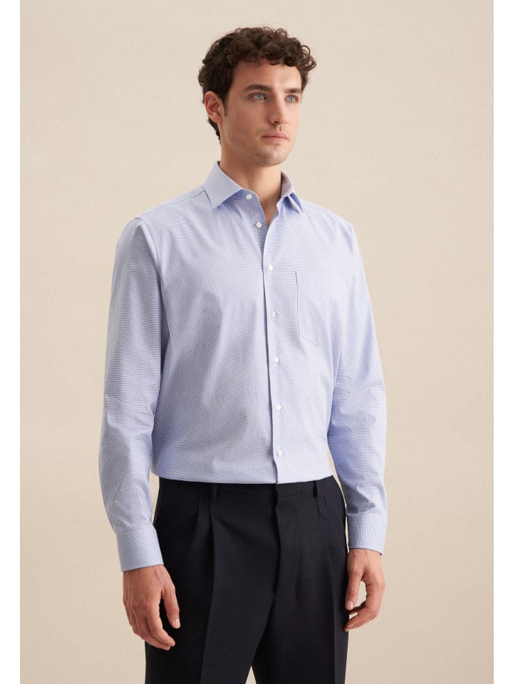 Рубашка Seidensticker, светло-синий
Рубашка Seidensticker, светло-синий