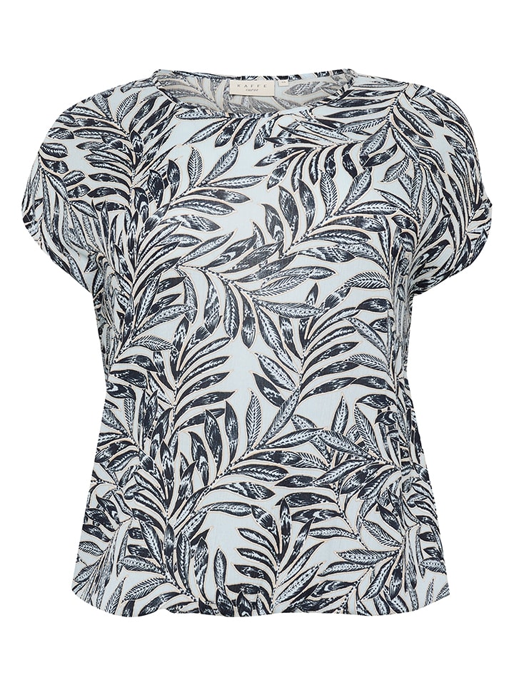 Блузка KAFFE curve, белый/темно-синий 
Блузка KAFFE curve, белый/темно-синий