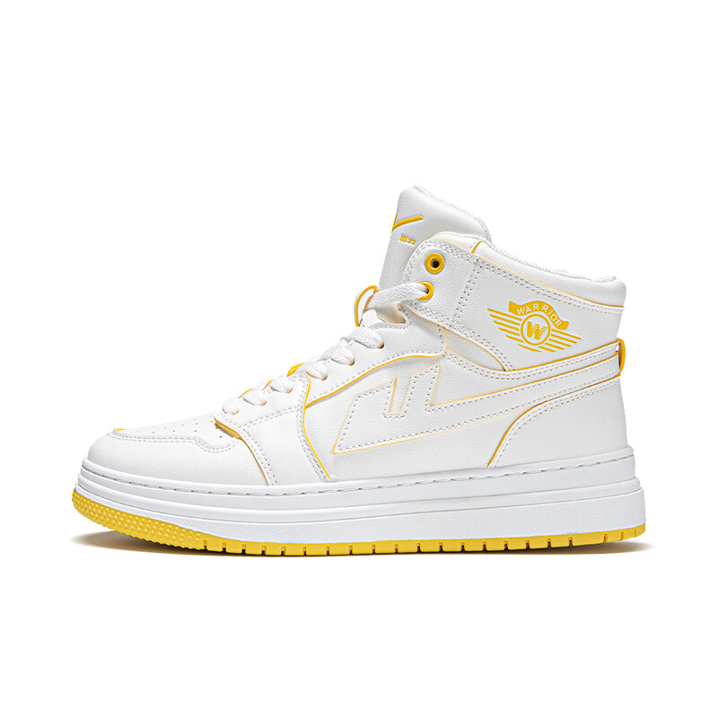 Кеды, скейтборд обувь унисекс высокий верх желтый Warrior
Кеды, скейтборд обувь унисекс высокий верх желтый Warrior