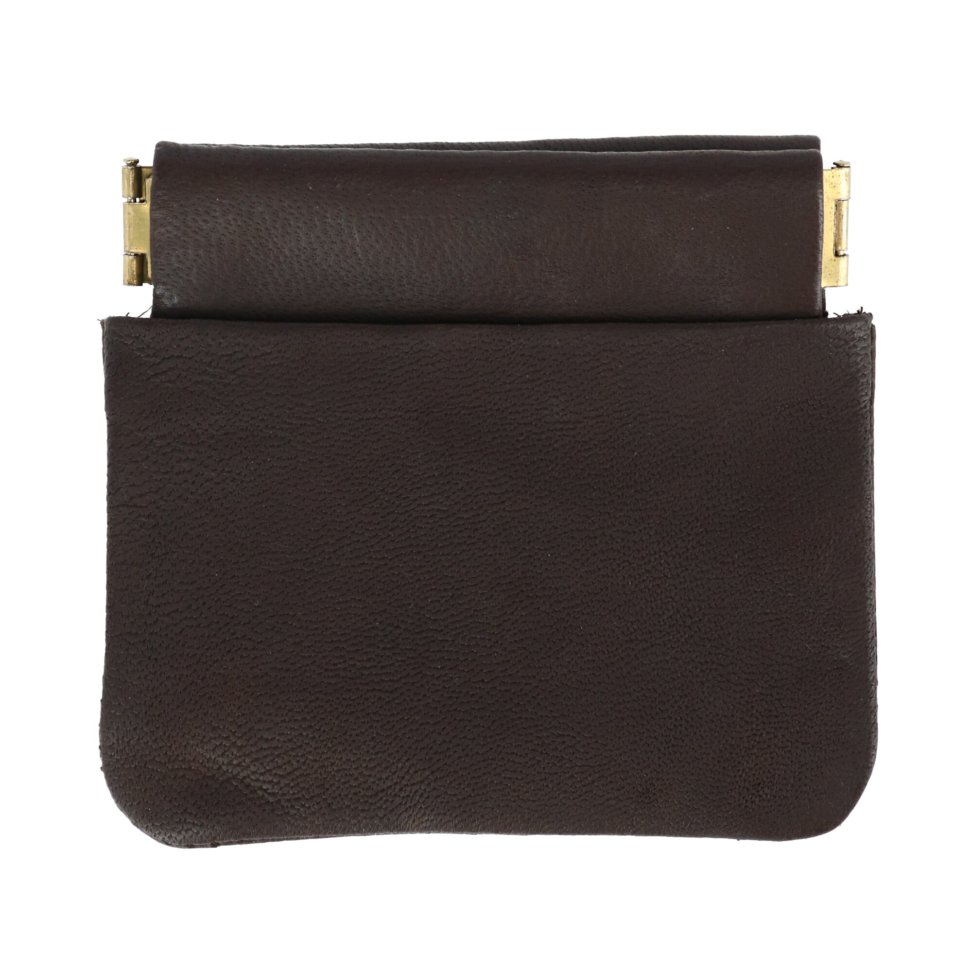 Кожаный кошелек для монет Push-Mout с отделениями для карт CTM, коричневый
Кожаный кошелек для монет Push-Mout с отделениями для карт CTM, коричневый