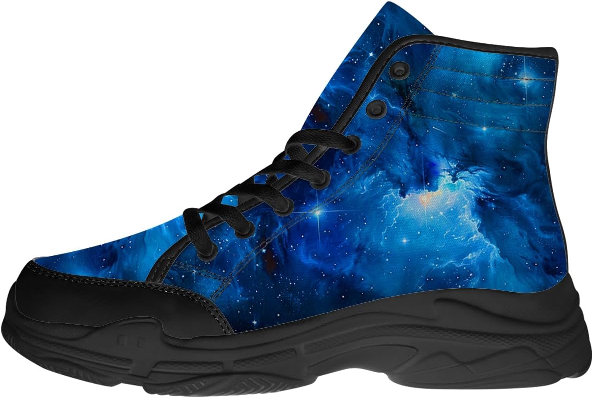 Высокие кеды Galaxy для женщин и мужчин, тканевые платформы на шнуровке, подарки для нее и для него Generic, черный
Высокие кеды Galaxy для женщин и мужчин, тканевые платформы на шнуровке, подарки для нее и для него Generic, черный