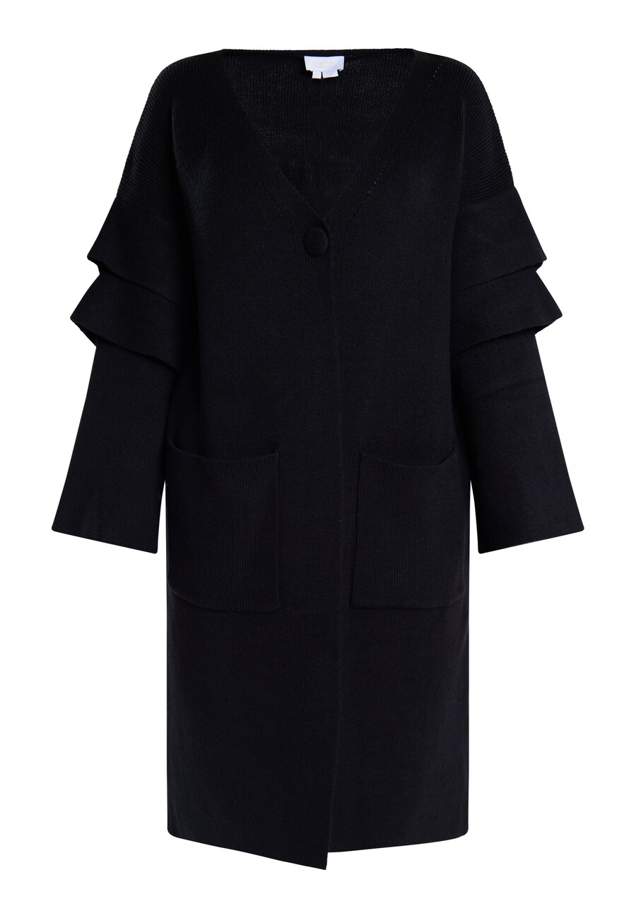 Вязаный кардиган usha WHITE LABEL Knit Cardigan, черный
Вязаный кардиган usha WHITE LABEL Knit Cardigan, черный