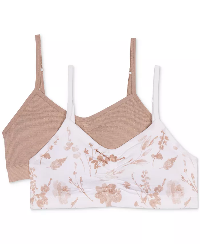 Бюстгальтеры бесшовные с драпировкой Big Girls, укороченные, 2 шт Maidenform, коричневый/бежевый
Бюстгальтеры бесшовные с драпировкой Big Girls, укороченные, 2 шт Maidenform, коричневый/бежевый