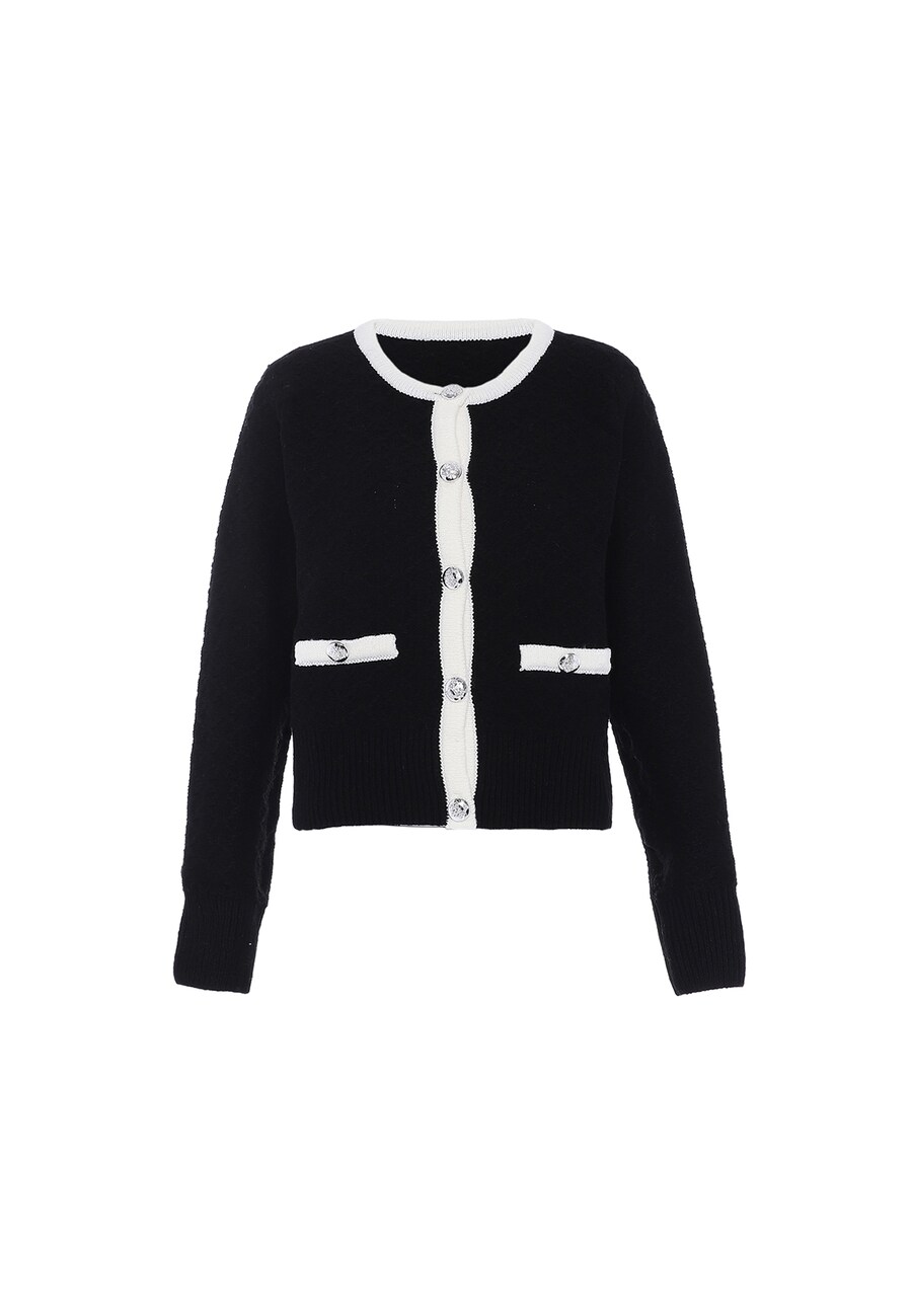 Вязаный кардиган faina, черный
Вязаный кардиган faina, черный