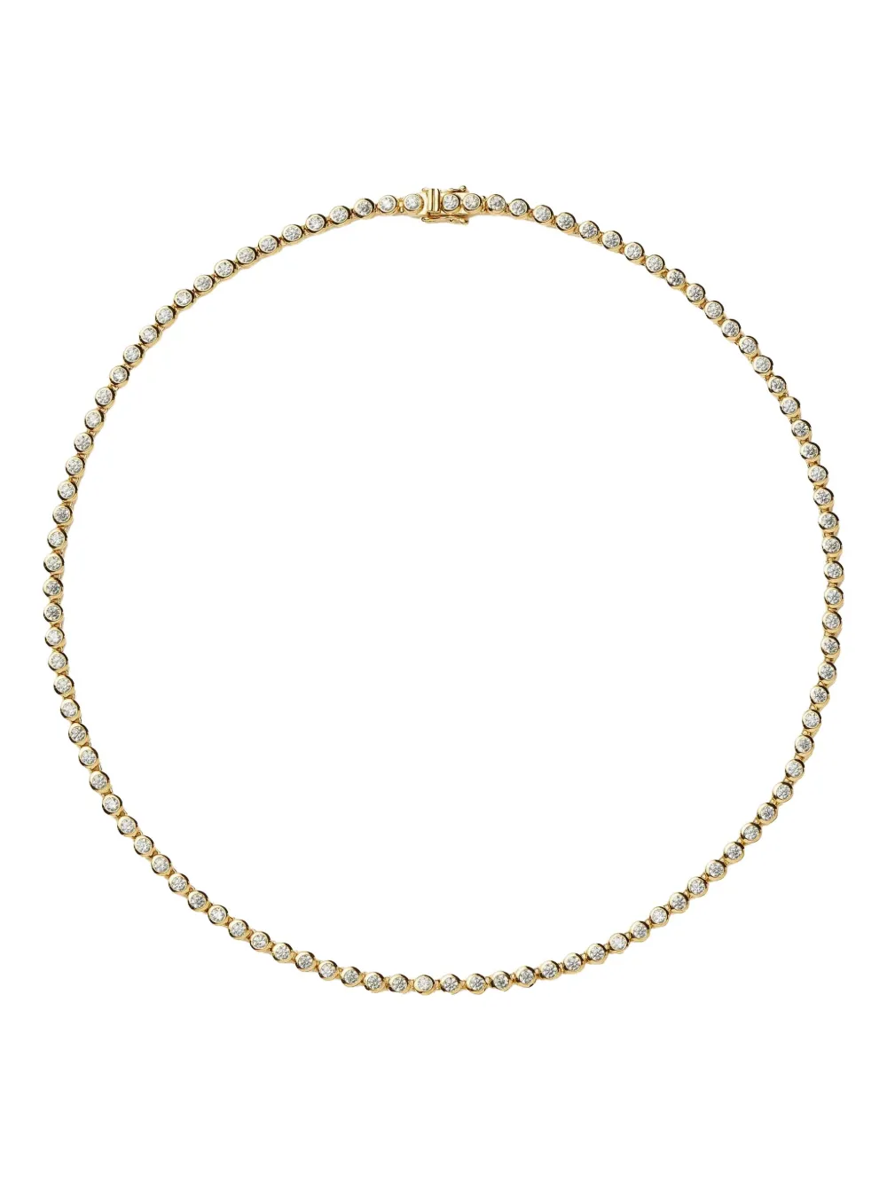 Колье в стиле "Теннис" круглой формы Missoma, золотой
Колье в стиле "Теннис" круглой формы Missoma, золотой