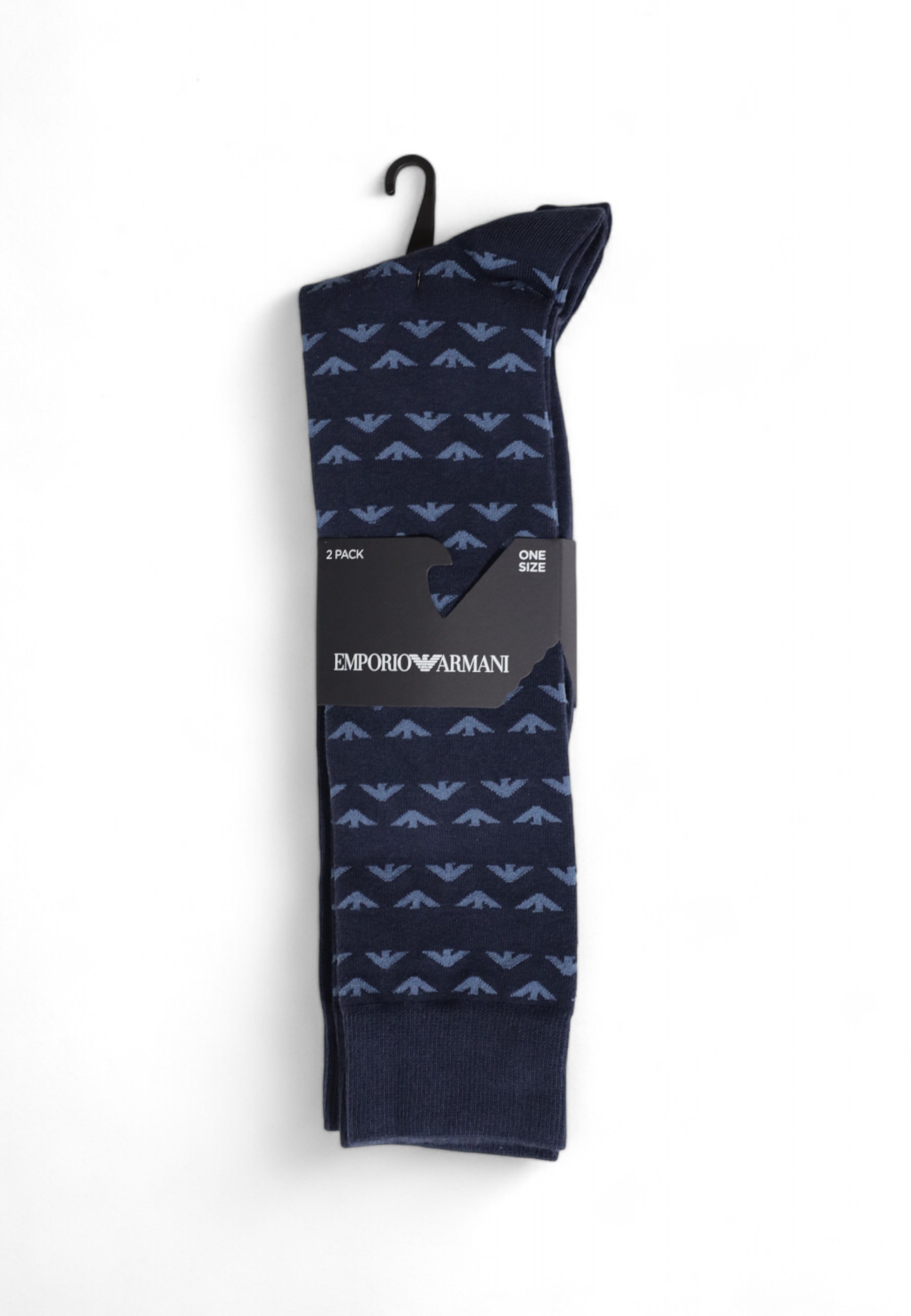 Носки мужские Emporio armani underwear с принтом 2 пары, синий
Носки мужские Emporio armani underwear с принтом 2 пары, синий