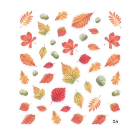 5D самоклеящиеся наклейки для ногтей № 06, AllePaznokcie
5D самоклеящиеся наклейки для ногтей № 06, AllePaznokcie