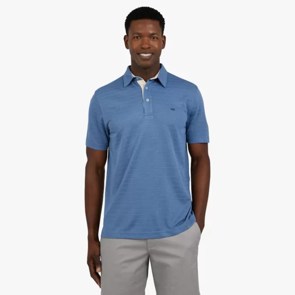 Мужское текстурированное поло с коротким рукавом Chaps, цвет ensign blue
Мужское текстурированное поло с коротким рукавом Chaps, цвет ensign blue