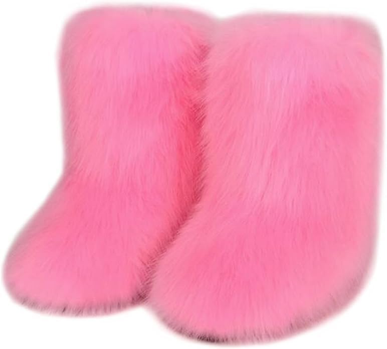 Детские меховые сапоги для девочек, теплые зимние сапоги с искусственным мехом, средней длины, на плоской подошве Nwstesle, розовый
Детские меховые сапоги для девочек, теплые зимние сапоги с искусственным мехом, средней длины, на плоской подошве Nwstesle, розовый