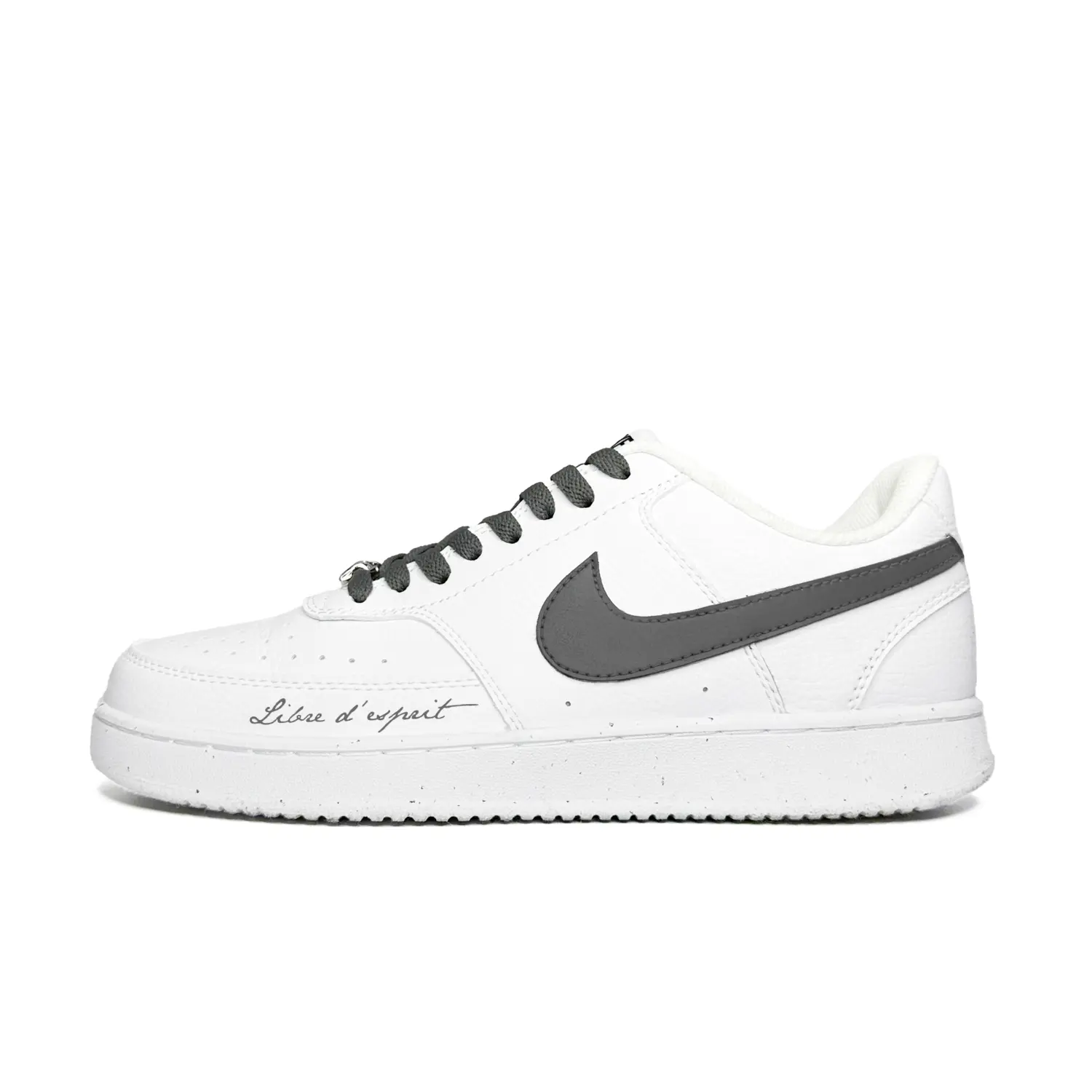 Nike Court Vision 1 Casual, Vintage, Niche, устойчивые к истиранию низкие кроссовки для скейтбординга мужские белый серый
Nike Court Vision 1 Casual, Vintage, Niche, устойчивые к истиранию низкие кроссовки для скейтбординга мужские белый серый