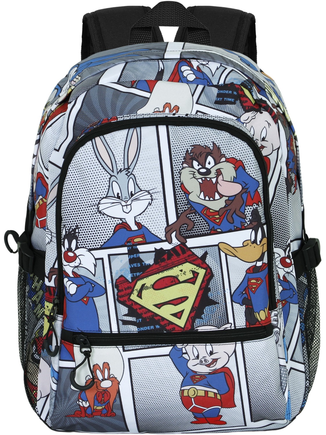 Warner Bros. Рюкзак 'Looney Tunes Super Tunes-Fan Fight 2.0' в сером цвете
Warner Bros. Рюкзак 'Looney Tunes Super Tunes-Fan Fight 2.0' в сером цвете