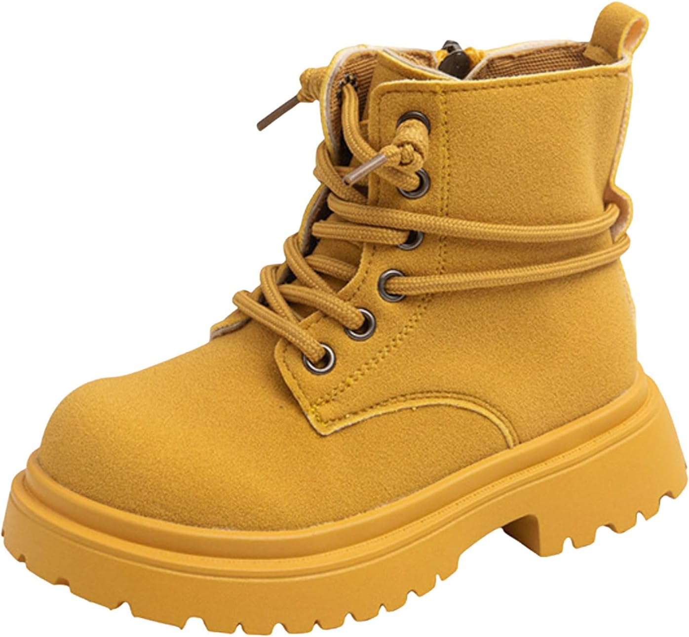 Короткие ботинки для верховой езды IWIHMIV с шнуровкой, боковой молнией, противоскользящей подошвой, толстым подошвенным слоем и ботильонами для улицы, Yellow
Короткие ботинки для верховой езды IWIHMIV с шнуровкой, боковой молнией, противоскользящей подошвой, толстым подошвенным слоем и ботильонами для улицы, Yellow