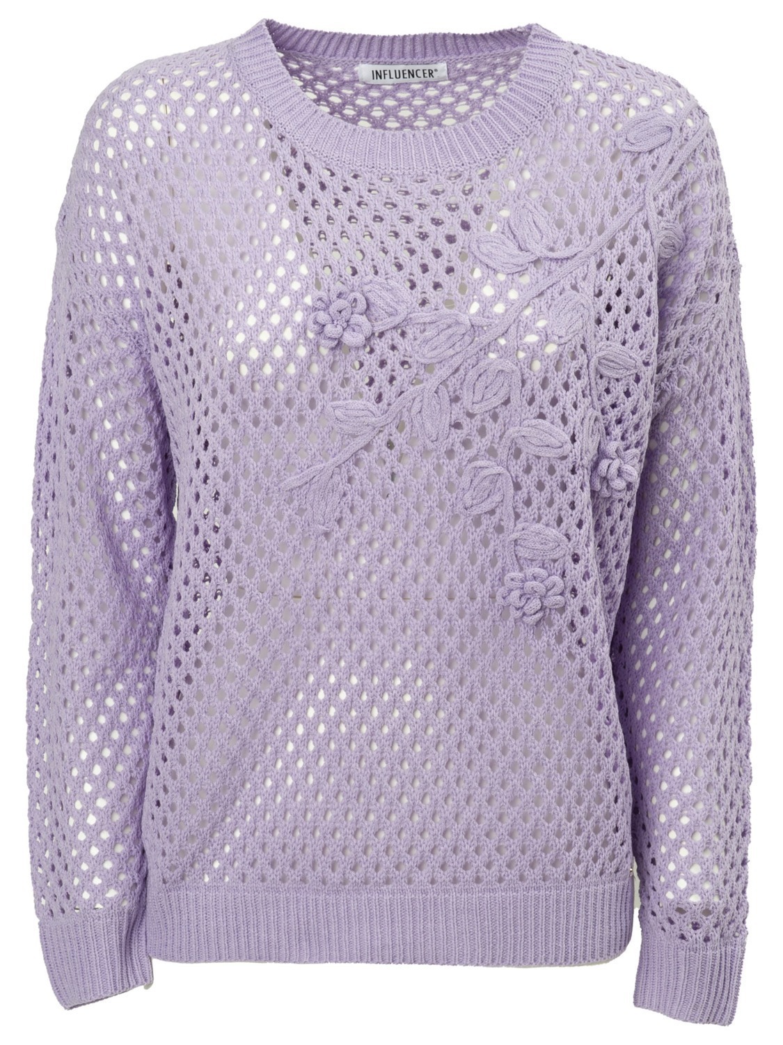 Influencer Свитер в пастельно-фиолетовом цвете
Influencer Свитер в пастельно-фиолетовом цвете