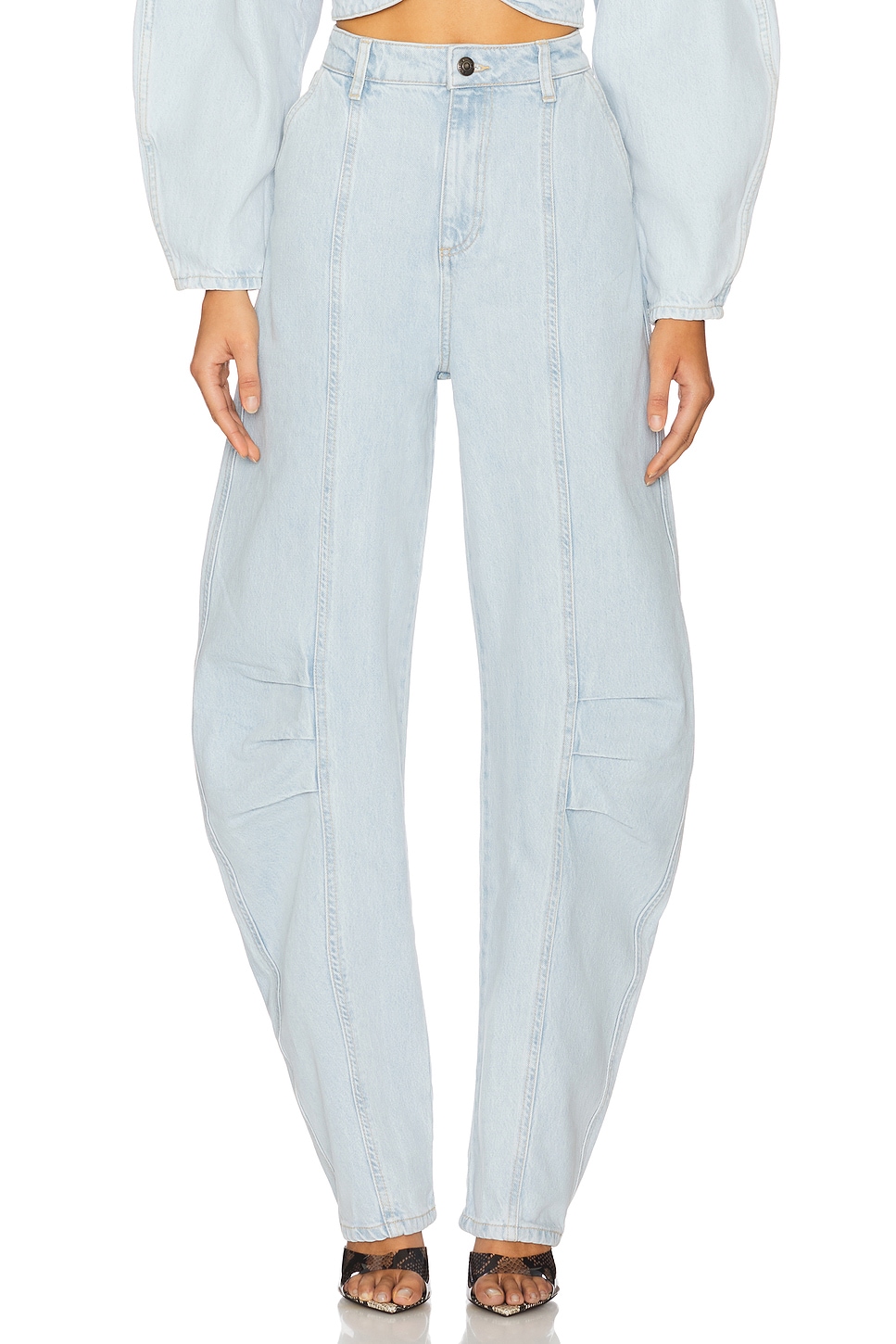 Брюки Cassandria от Rotate, light blue denim
Брюки Cassandria от Rotate, light blue denim