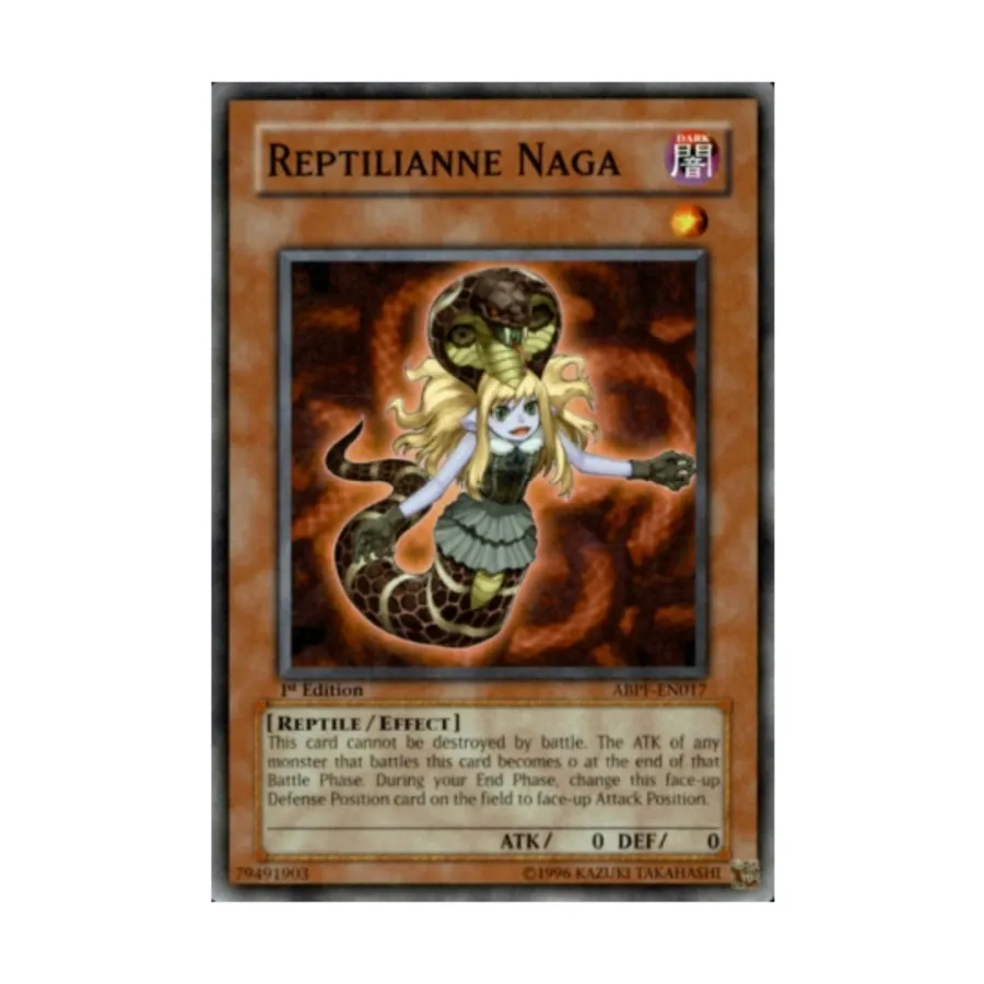 CCG Рептилианна-нага (Обычная), Yu-Gi-Oh - Absolute Powerforce - Singles
CCG Рептилианна-нага (Обычная), Yu-Gi-Oh - Absolute Powerforce - Singles