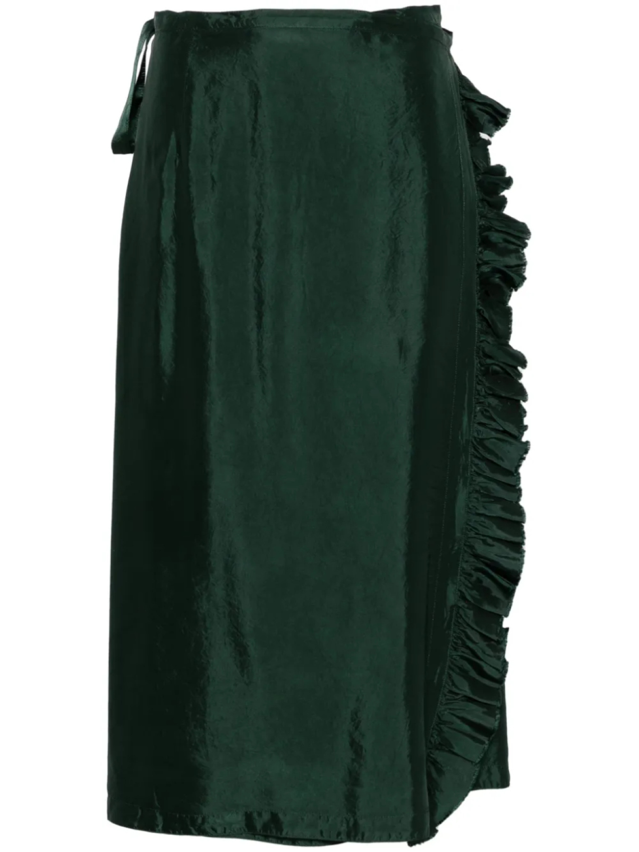 ASPESI юбка миди с запахом, зеленый 
ASPESI юбка миди с запахом, зеленый