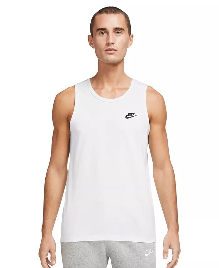 Мужская спортивная майка Club Tank Nike, белый
Мужская спортивная майка Club Tank Nike, белый