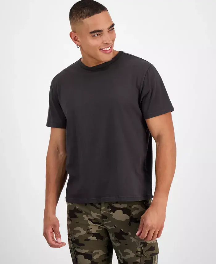 Мужская футболка с эффектом выгоревшего на солнце принта Sun + Stone, серый
Мужская футболка с эффектом выгоревшего на солнце принта Sun + Stone, серый