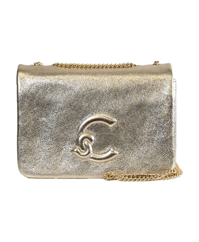 Кожаная сумка через плечо с цепочкой и логотипом. Coccinelle, желтый
Кожаная сумка через плечо с цепочкой и логотипом. Coccinelle, желтый