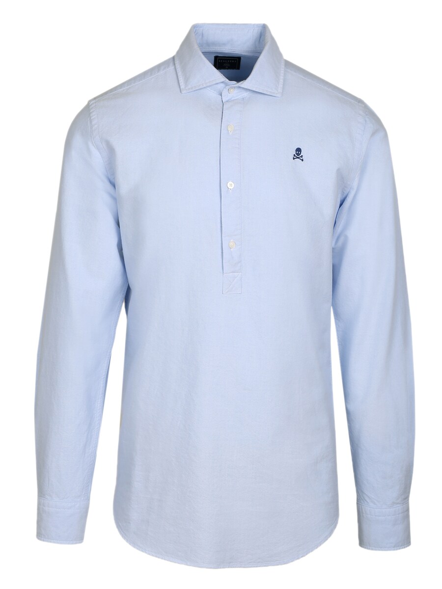 Рубашка на пуговицах классического кроя Scalpers, светло-синий
Рубашка на пуговицах классического кроя Scalpers, светло-синий