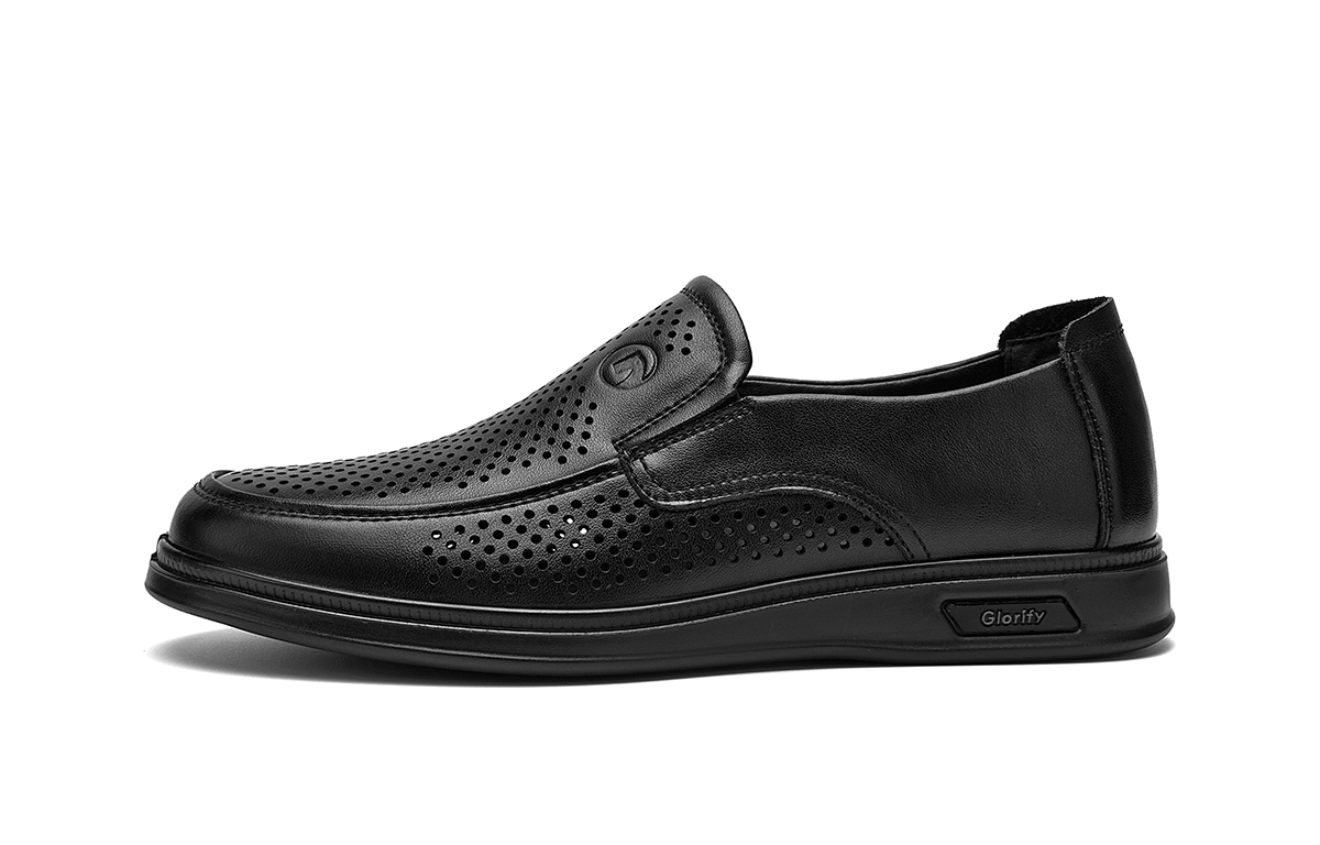 Дышащие перфорированные туфли из коровьей кожи в британском стиле. Универсальные повседневные туфли для мужчин HLA, Black
Дышащие перфорированные туфли из коровьей кожи в британском стиле. Универсальные повседневные туфли для мужчин HLA, Black