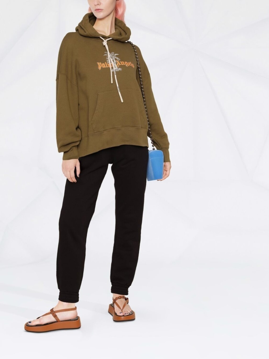 Palm Angels худи с логотипом Palm, зеленый
Palm Angels худи с логотипом Palm, зеленый