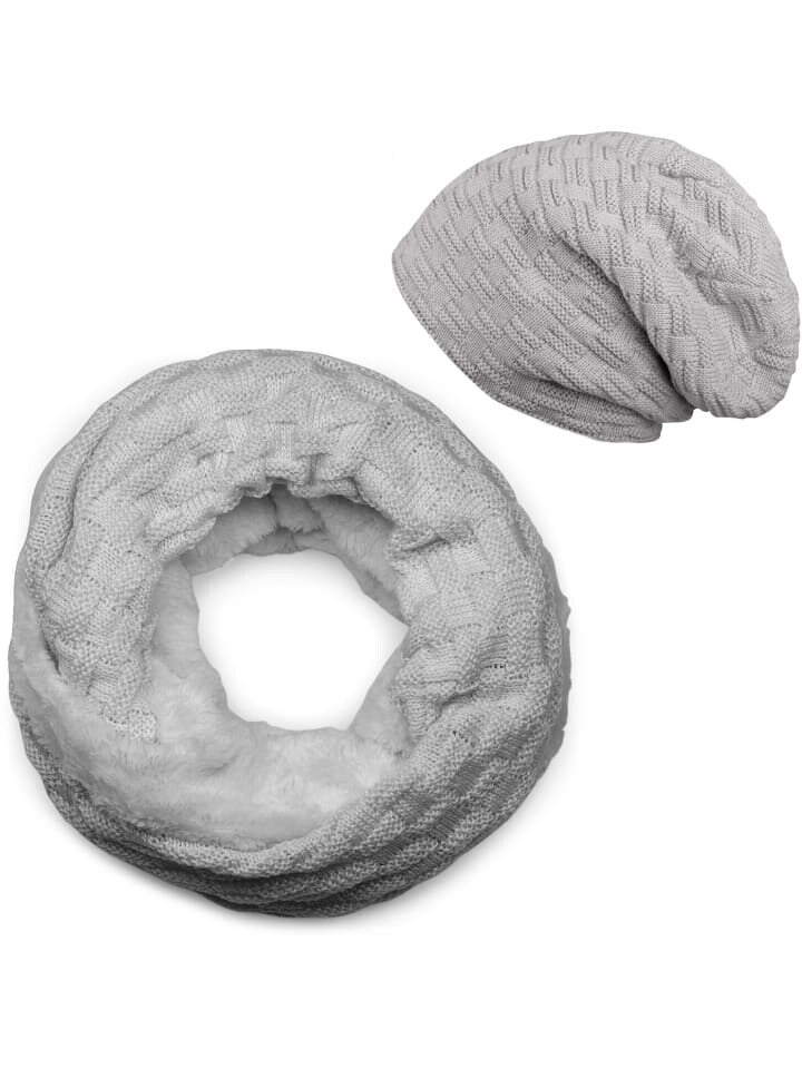 Шарф styleBREAKER, светло-серый 
Шарф styleBREAKER, светло-серый