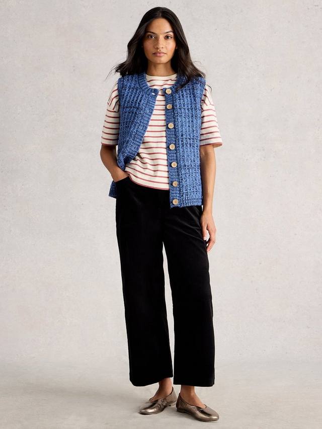 Максин жилет с фактурной вязкой White Stuff, Mid Blue
Максин жилет с фактурной вязкой White Stuff, Mid Blue