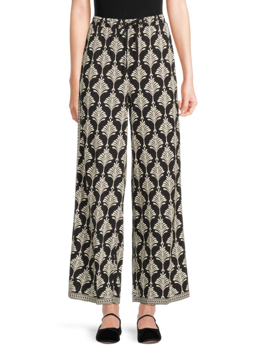 Широкие брюки с принтом Max Studio, цвет Black Ivory
Широкие брюки с принтом Max Studio, цвет Black Ivory