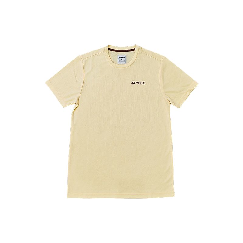 Футболка для бадминтона Unisex Crew Neck Moderate YONEX, custard
Футболка для бадминтона Unisex Crew Neck Moderate YONEX, custard