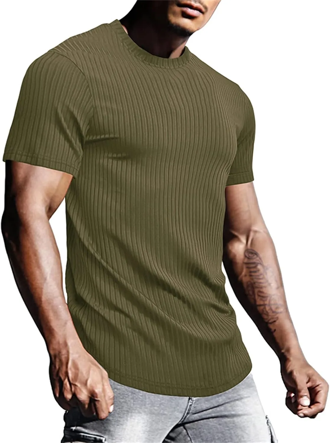 Мужская футболка с коротким рукавом slim fit XDFVC
Мужская футболка с коротким рукавом slim fit XDFVC