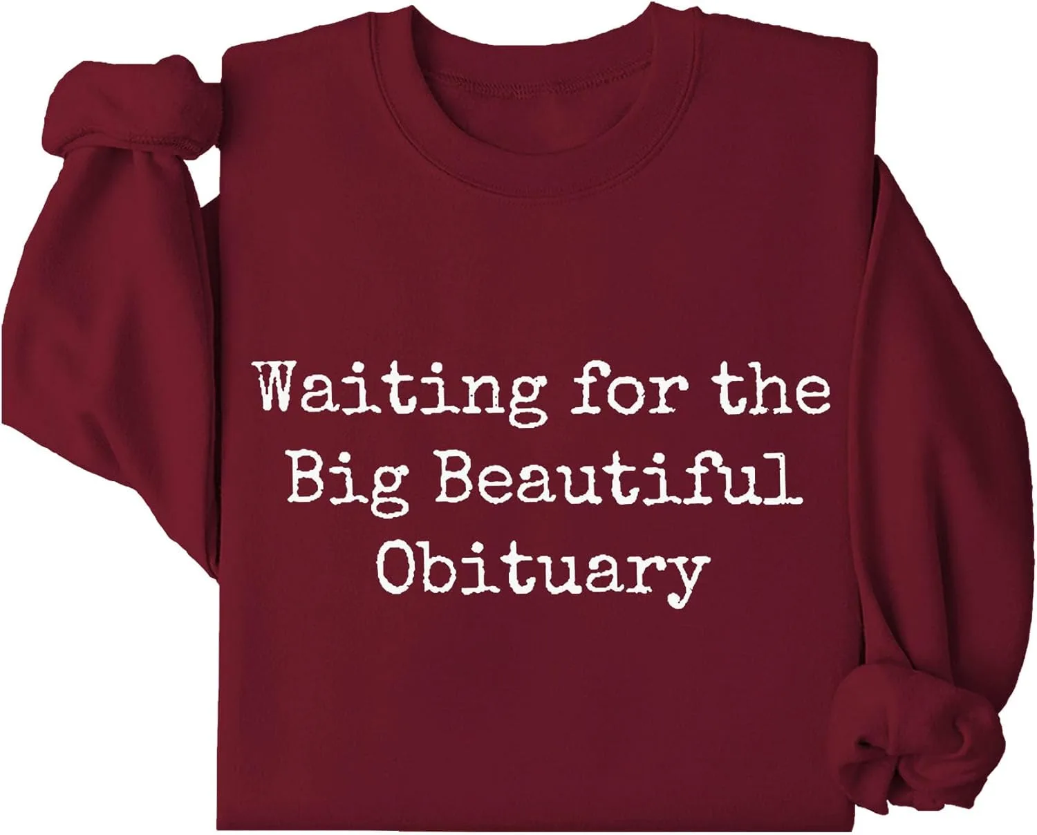 Толстовка с принтом "Waiting For Big Beautiful Obituary" Batclock
Толстовка с принтом "Waiting For Big Beautiful Obituary" Batclock