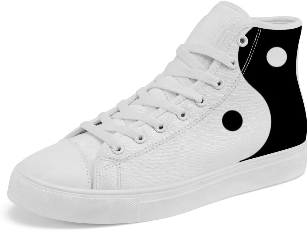 Высокие кеды Yin и Yang на шнуровке, повседневная обувь для женщин и мужчин Chebing, белый
Высокие кеды Yin и Yang на шнуровке, повседневная обувь для женщин и мужчин Chebing, белый
