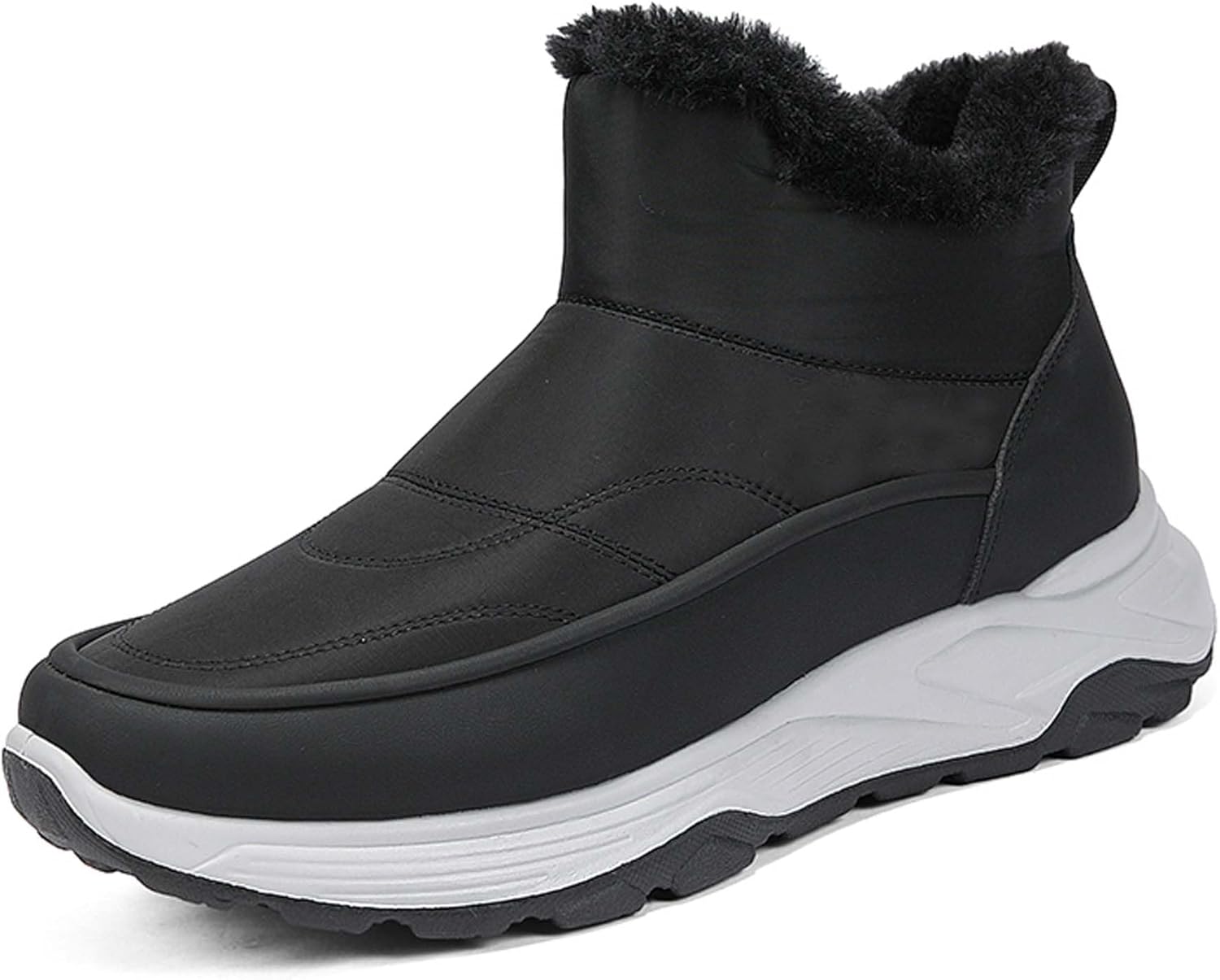 Мужские зимние ботинки с теплой меховой подкладкой, удобные снежные ботинки, водонепроницаемые туристические ботинки, противоскользящие обувь для активного отдыха и прогулок по снегу Generic, черный
Мужские зимние ботинки с теплой меховой подкладкой, удобные снежные ботинки, водонепроницаемые туристические ботинки, противоскользящие обувь для активного отдыха и прогулок по снегу Generic, черный