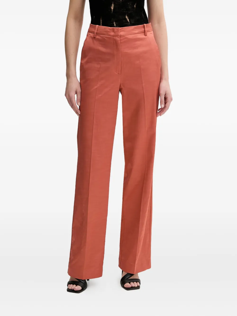 Брюки широкого кроя PINKO, розовый
Брюки широкого кроя PINKO, розовый