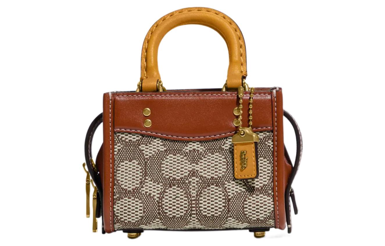 COACH Кроссбоди из жаккардовой ткани с кожаной отделкой миниатюрный женский коричневый
COACH Кроссбоди из жаккардовой ткани с кожаной отделкой миниатюрный женский коричневый