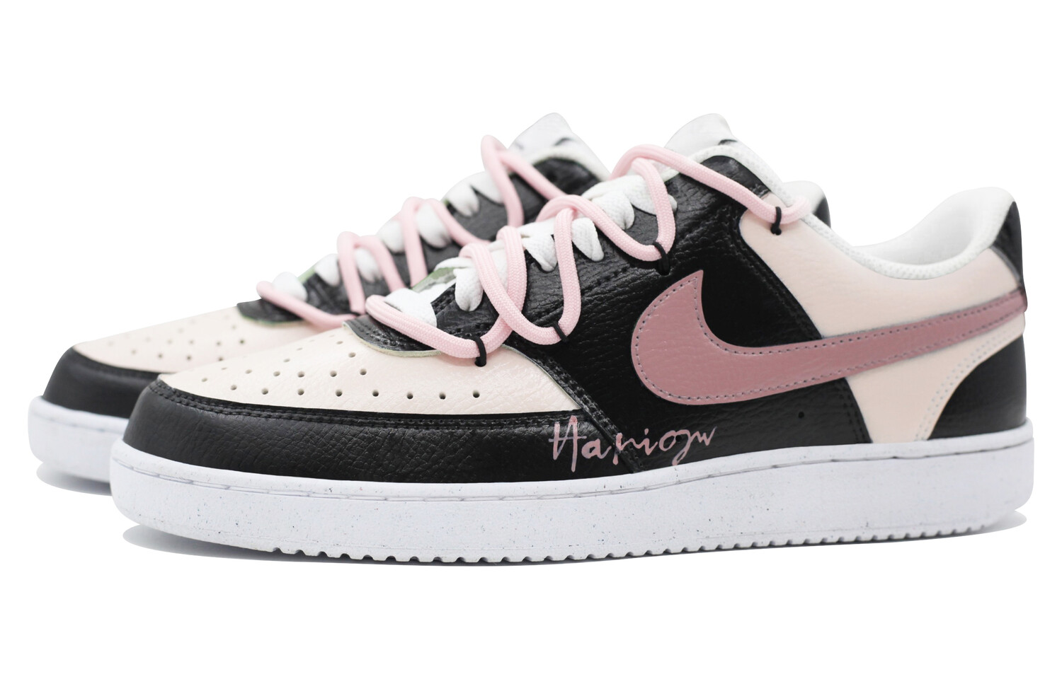 Кроссовки Nike Court Vision Low Skateboarding Shoes Women's Low-top Black/Pink, черный
Кроссовки Nike Court Vision Low Skateboarding Shoes Women's Low-top Black/Pink, черный