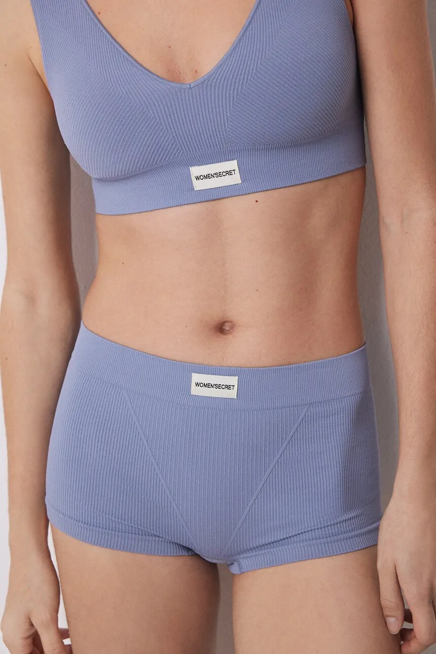Женские боксеры Women'Secret, синий 
Женские боксеры Women'Secret, синий