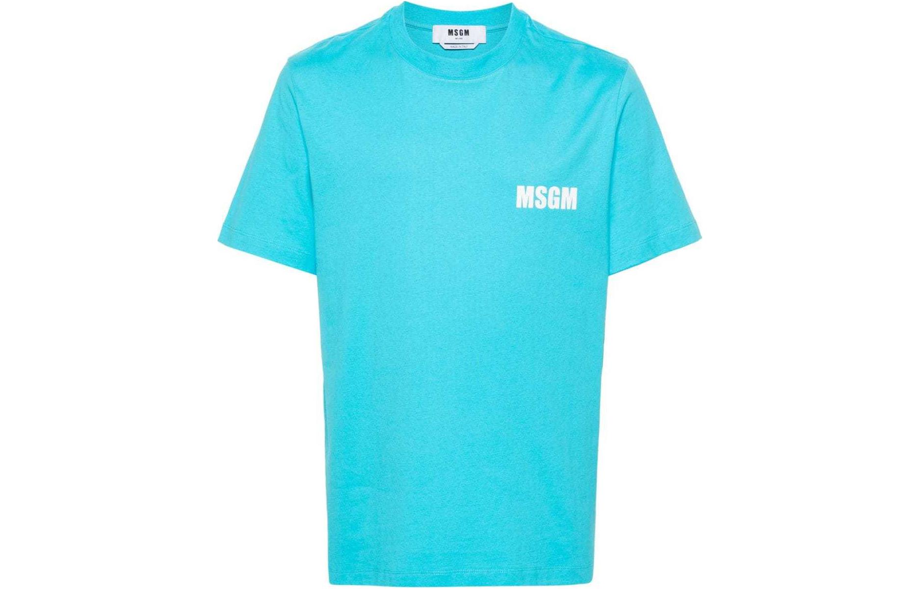 Футболка из хлопка с логотипом MSGM, синий
Футболка из хлопка с логотипом MSGM, синий
