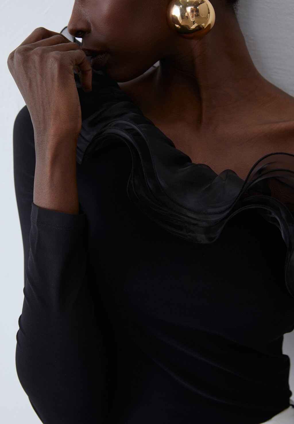 Блузка Anna Field, черная
Блузка Anna Field, черная