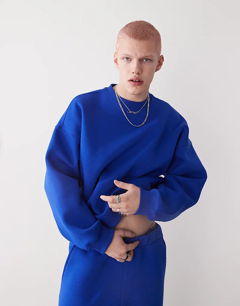 COLLUSION свободная свитшот синего цвета (часть комплекта)
COLLUSION свободная свитшот синего цвета (часть комплекта)