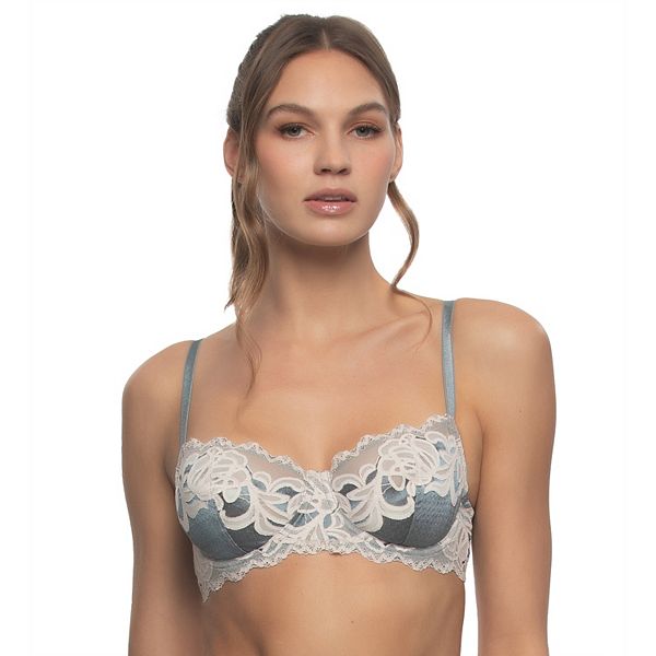 Бюстгальтер балконет без подкладки с кружевом 135220 Paramour By Felina, Stormy Blue
Бюстгальтер балконет без подкладки с кружевом 135220 Paramour By Felina, Stormy Blue