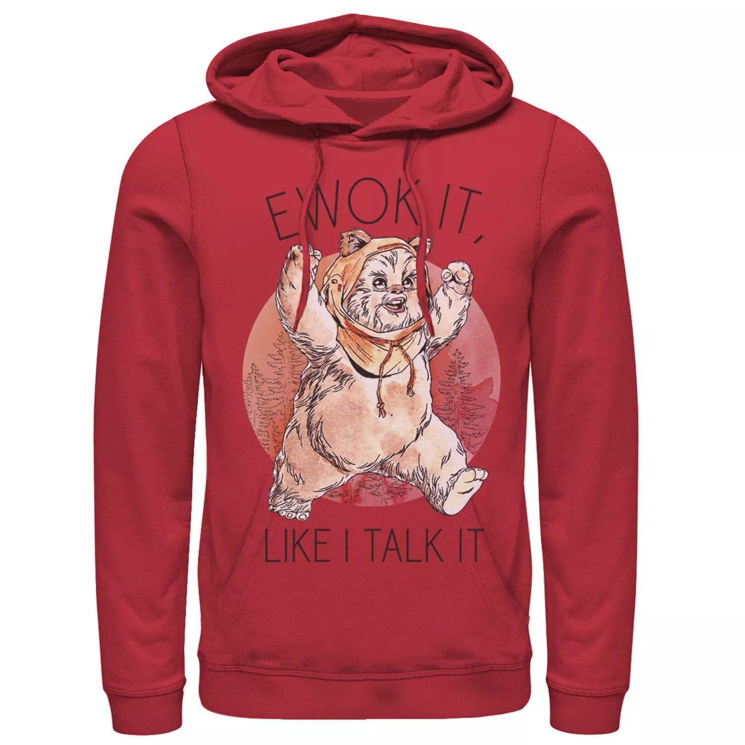 Мужская толстовка с капюшоном «Звездные войны Эвок Ит» Licensed Character
Мужская толстовка с капюшоном «Звездные войны Эвок Ит» Licensed Character