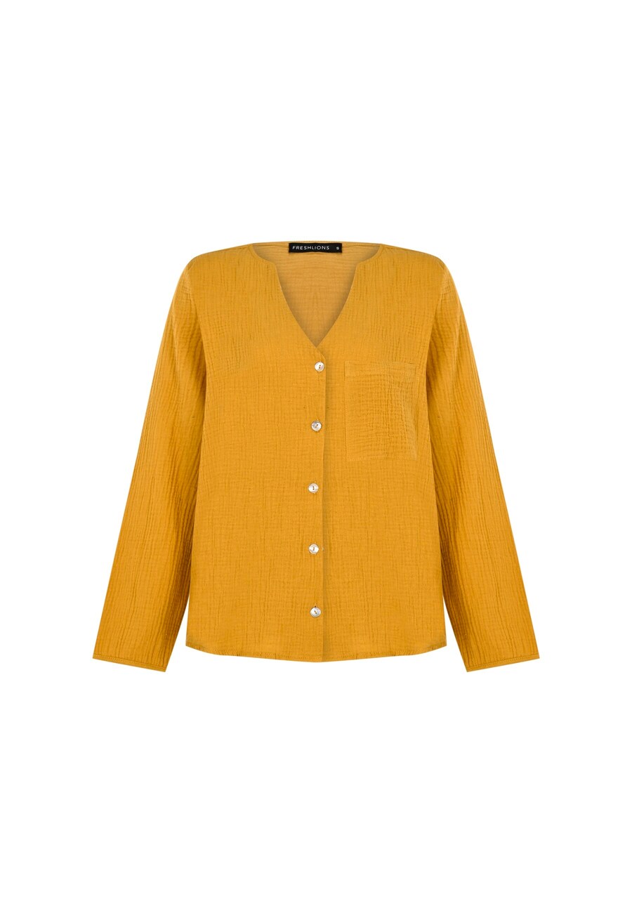 Блуза FRESHLIONS Bailey, желтый 
Блуза FRESHLIONS Bailey, желтый