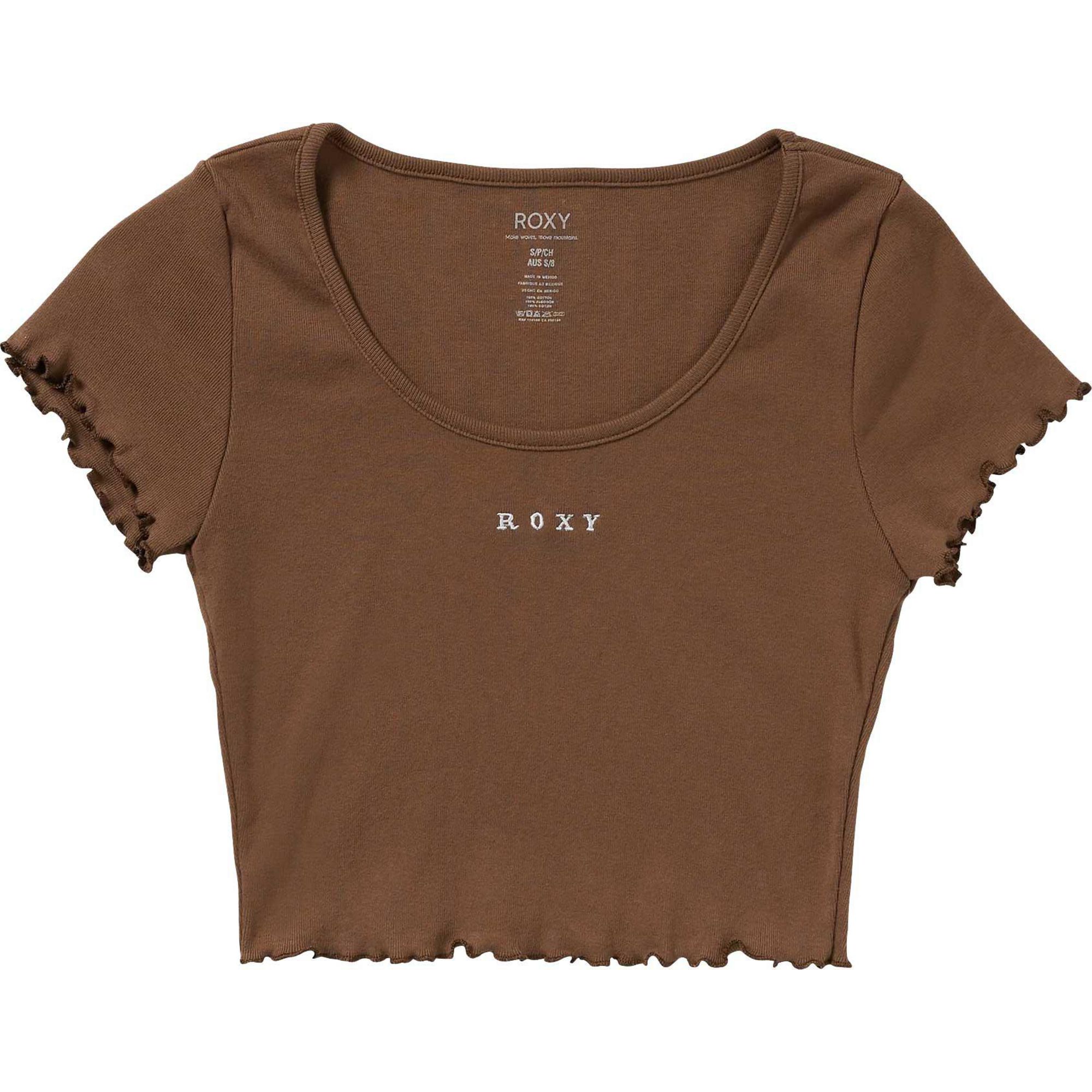 Женская футболка Roxify с вырезом-лодочкой ROXY, Root Beer
Женская футболка Roxify с вырезом-лодочкой ROXY, Root Beer